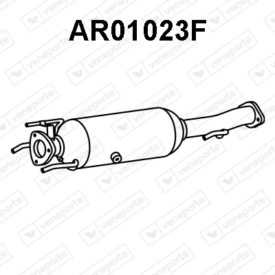 Filtre à particules / à suie, échappement Alfa Romeo 147 · Alfa Romeo GT