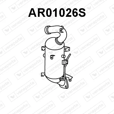 Filtre à particules / à suie, échappement Alfa Romeo 159 · Alfa Romeo BRERA · Alfa Romeo 159 Sportwagon
