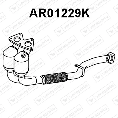 Catalyseur Alfa Romeo 156 · Alfa Romeo 156 Sportwagon · Alfa Romeo 147