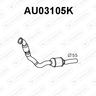 Catalyseur Audi A4 B7 · Audi A4 B7 Avant