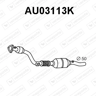 Catalyseur Audi A6 C5 Avant