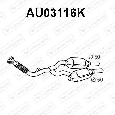 Catalyseur Audi A6 C5 · Audi A6 C5 Avant · Audi ALLROAD C5