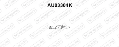 Catalyseur Audi 80 B4 Saloon · Audi 80 B4 Avant · Audi 80 B3 Saloon