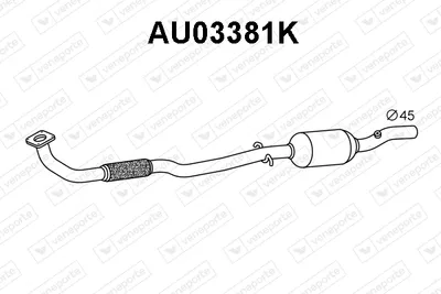 Catalyseur Audi A2
