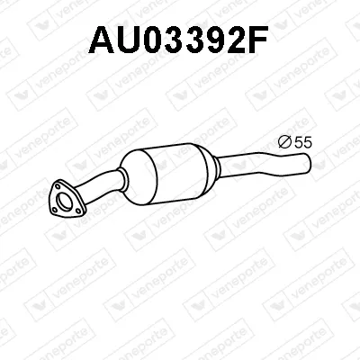 Filtre à particules / à suie, échappement Audi A6 C6 · Audi A6 C6 Avant · Audi A6 Allroad C6