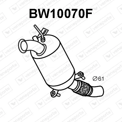Filtre à particules / à suie, échappement Bmw 1 · Bmw 3 · Bmw 3 Touring
