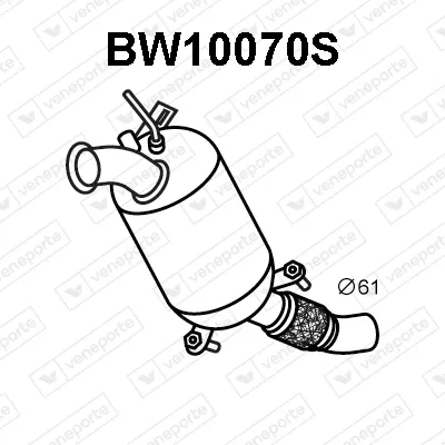 Filtre à particules / à suie, échappement Bmw 1 · Bmw 3 · Bmw 3 Touring