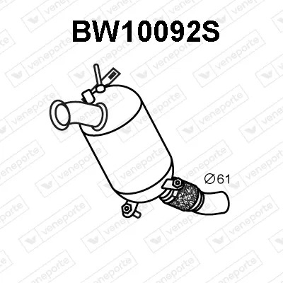 Filtre à particules / à suie, échappement Bmw 5 · Bmw 5 Touring · Bmw 1