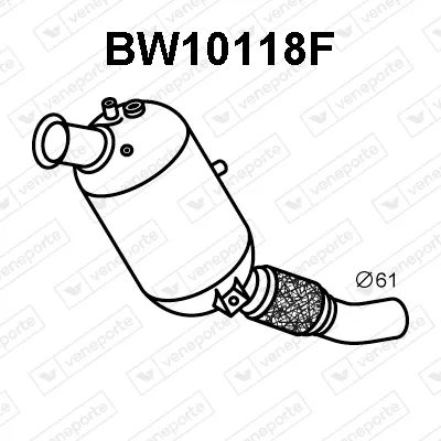 Filtre à particules / à suie, échappement Bmw 5 · Bmw 5 Touring · Bmw X3