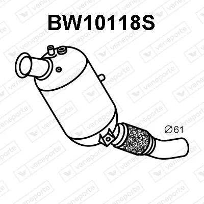 Filtre à particules / à suie, échappement Bmw 5 · Bmw 5 Touring · Bmw X3