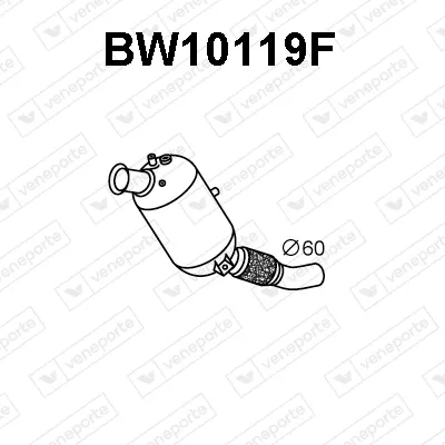 Filtre à particules / à suie, échappement Bmw X3