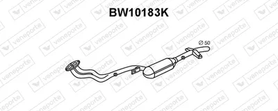 Catalyseur VENEPORTE BW10183K