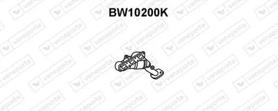Catalyseur coudo admission VENEPORTE BW10200K