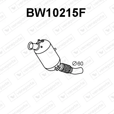 Filtre à particules / à suie, échappement Bmw 5 · Bmw 5 Touring · Bmw 1