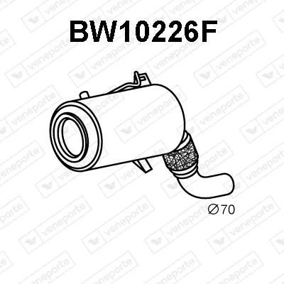 Filtre à particules / à suie, échappement Bmw 5 · Bmw 5 Touring · Bmw X3