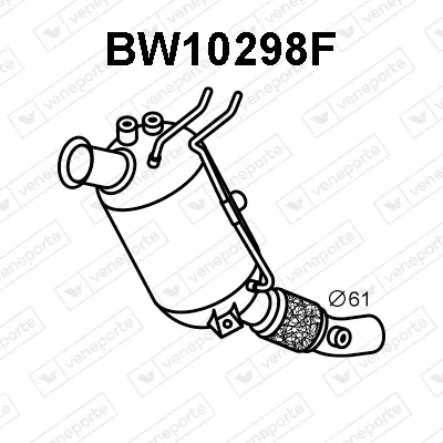 Filtre à particules / à suie, échappement Bmw 1