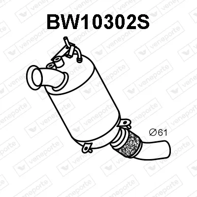 Filtre à particules / à suie, échappement Bmw X1