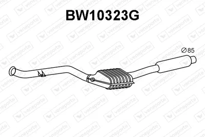 Filtre à particules / à suie, échappement Bmw 3 · Bmw 3 Touring