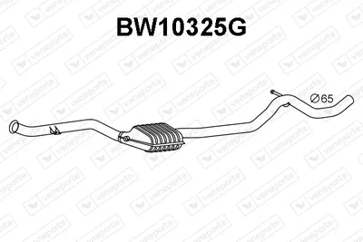 Filtre à particules / à suie, échappement Bmw 3