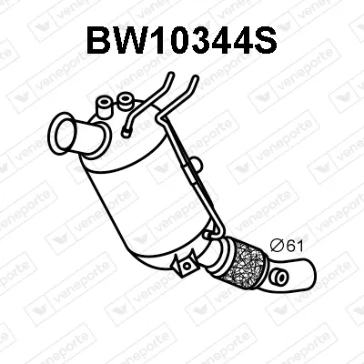 Filtre à particules / à suie, échappement Bmw 1