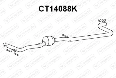 Catalyseur Citroën BERLINGO · Citroën BERLINGO Box Body/MPV · Opel COMBO E Tour / Life