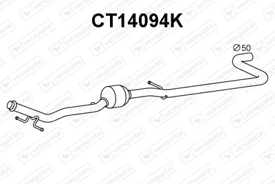 Catalyseur Citroën BERLINGO · Citroën BERLINGO Box Body/MPV · Opel COMBO E Tour / Life