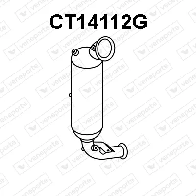 Filtre à particules / à suie, échappement Citroën DS3 · Citroën DS3 Convertible · Citroën C4 PICASSO II