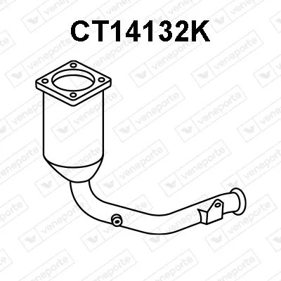 Catalyseur Citroën NEMO Box Body/MPV · Citroën NEMO MPV · Fiat FIORINO Box Body/MPV