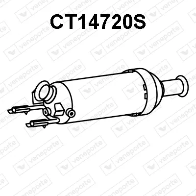 Filtre à particules / à suie, échappement Citroën C-CROSSER · Citroën C-CROSSER ENTERPRISE · Citroën C-CROSSER Van