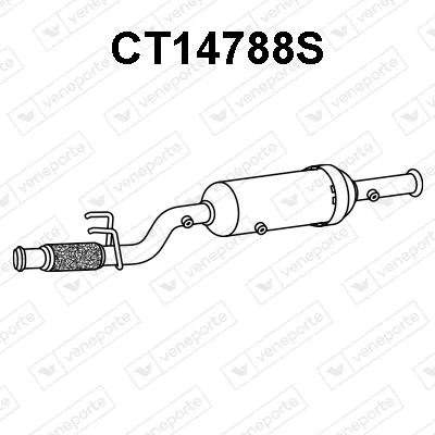 Filtre à particules / à suie, échappement Citroën C8 · Citroën JUMPY II · Citroën JUMPY II Van