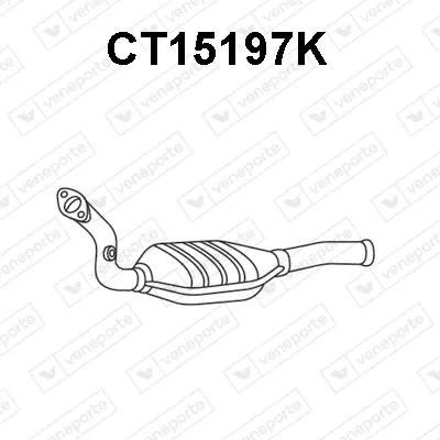 Catalyseur Citroën EVASION MPV · Fiat ULYSSE · Peugeot 806