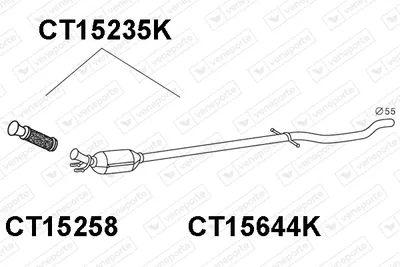 Catalyseur Citroën C5 I · Citroën C5 I Break