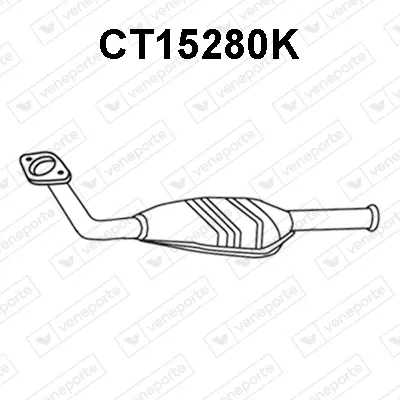 Catalyseur Citroën EVASION MPV · Fiat ULYSSE · Lancia ZETA