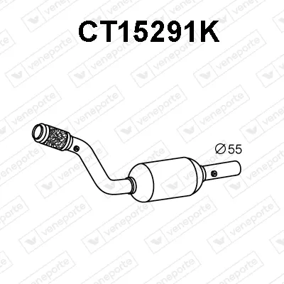Catalyseur Citroën C8 · Fiat ULYSSE · Lancia PHEDRA