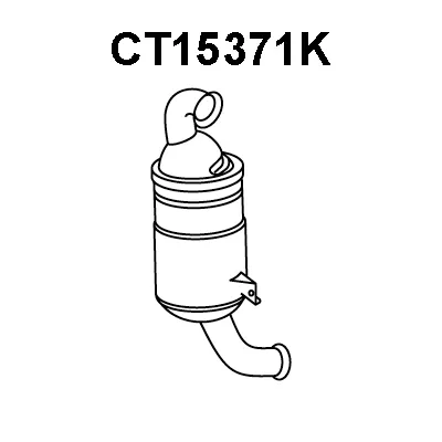 Catalyseur VENEPORTE CT15371K