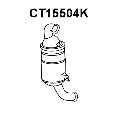 Catalyseur VENEPORTE CT15504K