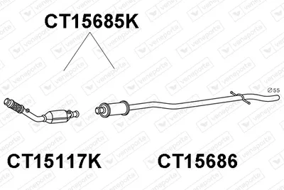 Catalyseur Citroën C5 I · Citroën C5 I Break