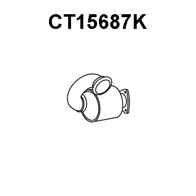 Catalyseur VENEPORTE CT15687K