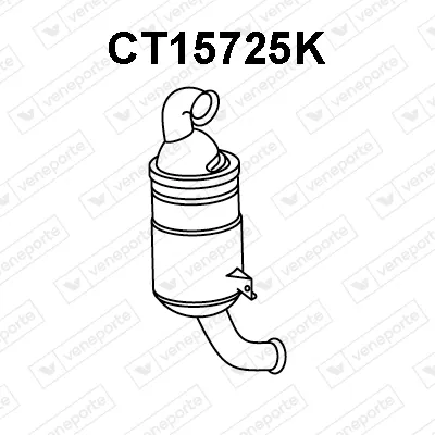 Catalyseur Citroën JUMPY II · Citroën JUMPY II Van · Fiat SCUDO Bus
