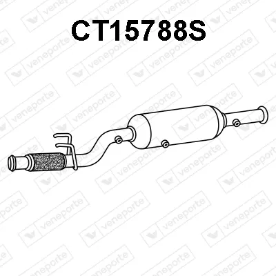 Filtre à particules / à suie, échappement Citroën C8 · Citroën JUMPY II · Citroën JUMPY II Van