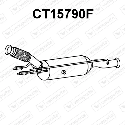 Filtre à particules / à suie, échappement Citroën C4 PICASSO I MPV · Citroën C4 GRAND PICASSO I · Citroën DS5