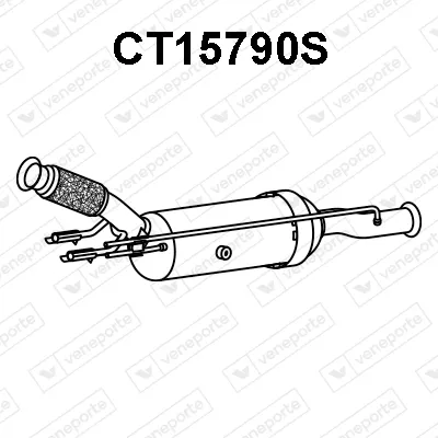 Filtre à particules / à suie, échappement Citroën C4 PICASSO I MPV · Citroën C4 GRAND PICASSO I · Citroën DS5