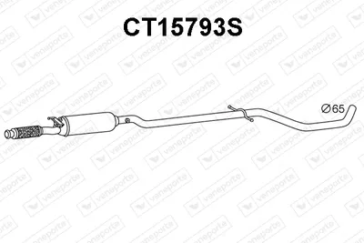 Filtre à particules / à suie, échappement Citroën C5 III · Citroën C5 III Break · Peugeot 508 I