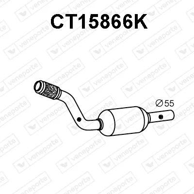 Catalyseur Citroën C8 · Peugeot 807
