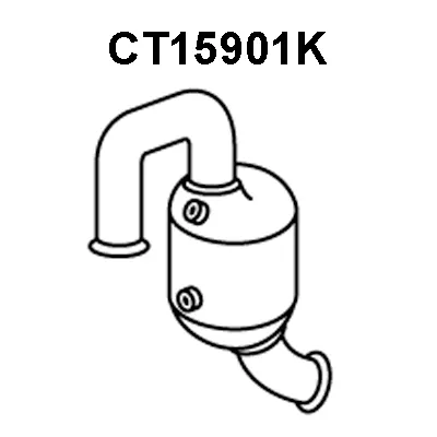 Catalyseur VENEPORTE CT15901K