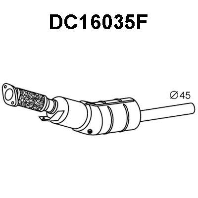 Filtre à particuliers VENEPORTE DC16035F
