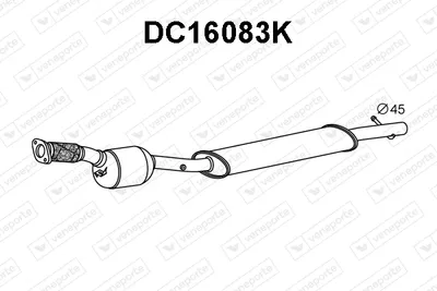 Catalyseur Renault DUSTER · Dacia DUSTER
