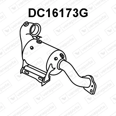 Filtre à particules / à suie, échappement Nissan QASHQAI III · Dacia DUSTER