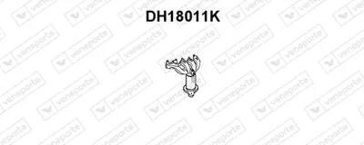 Catalyseur en coude Daihatsu SIRION · Daihatsu YRV