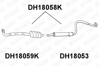 Catalyseur VENEPORTE DH18058K